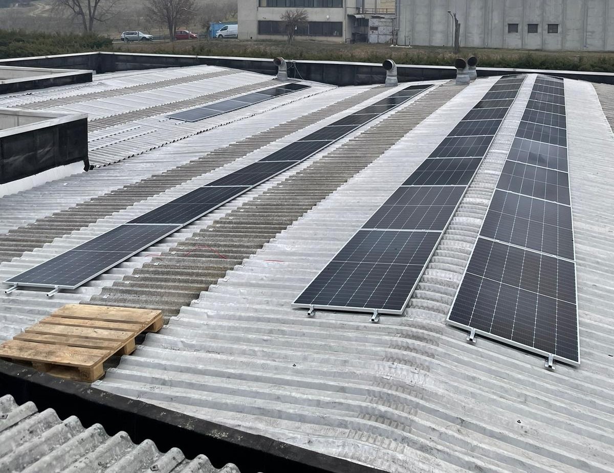 Installazione fotovoltaica industriale